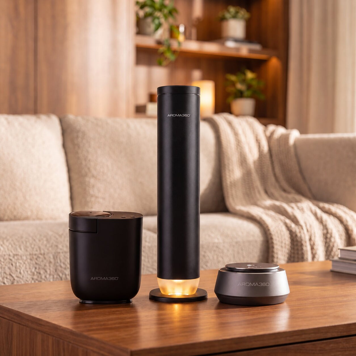 Mini 2.0 + Smart Car Diffuser™ + Kube / Black — Free Diffuser Set